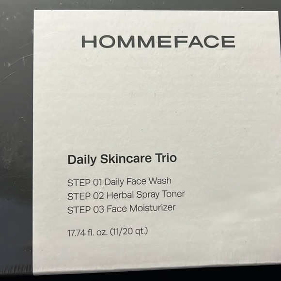 HOMMEFACE Daily skincare trio set - Picture 7 of 10